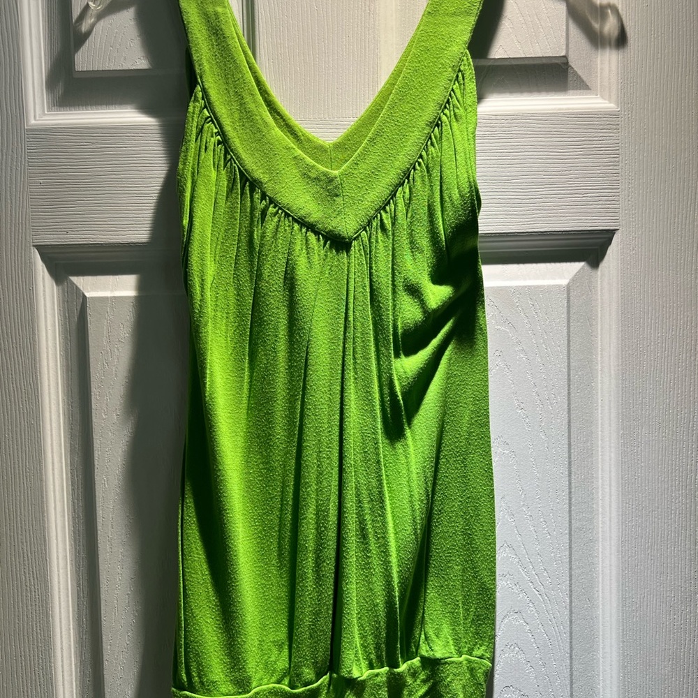 Vibrant Green Women's Top
